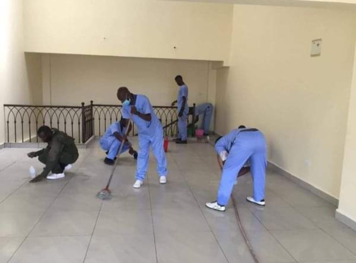 Hospital cleaning in Nairobi